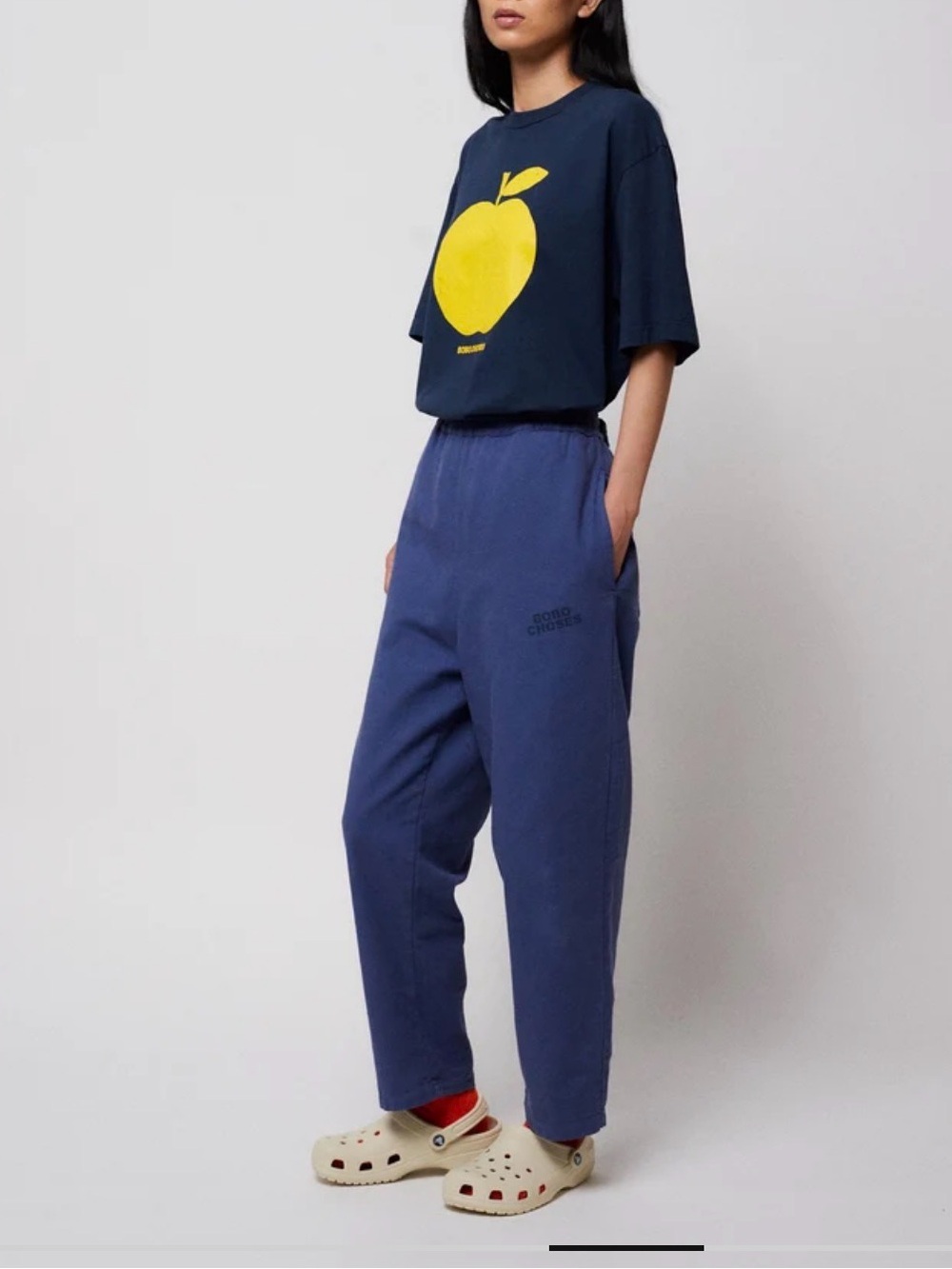 Bobo Choses Cocoon Relaxed Blue Casual Pants